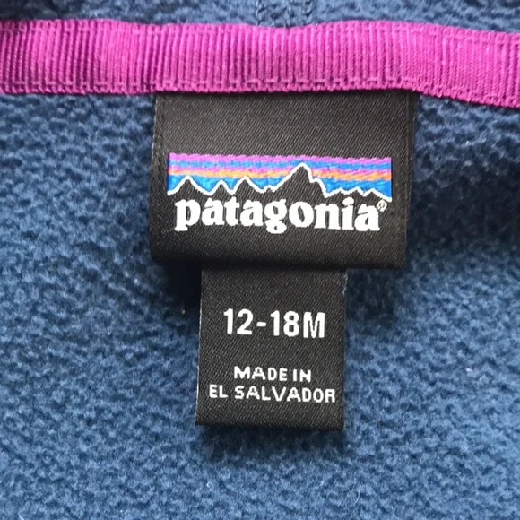 Patagonia Fleece Jacket (size 12-18m)